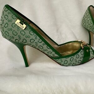 Guess Peek-a-boo Heels